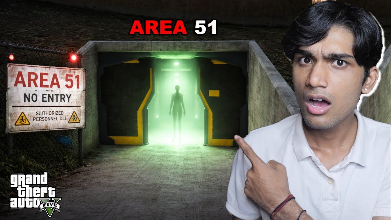 The Hidden Area 51 Bunker Exists In GTA V