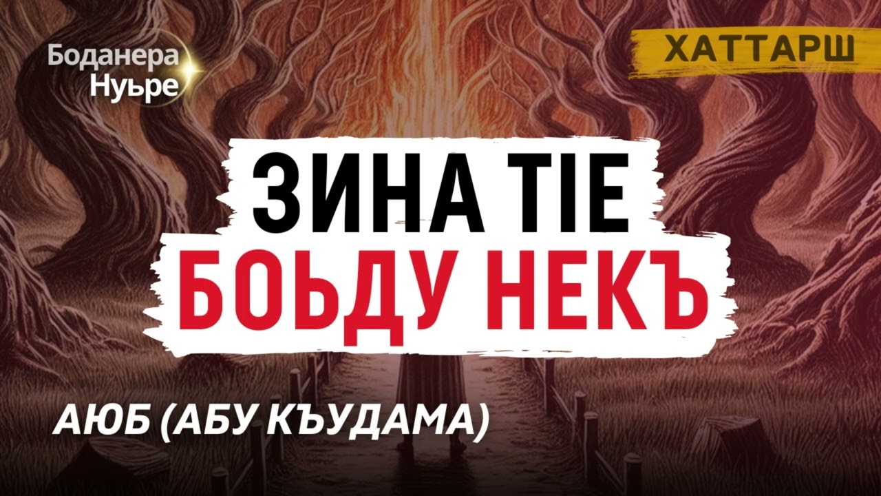 Зина тIе боьду некъ | Аюб (Абу Къудама)
