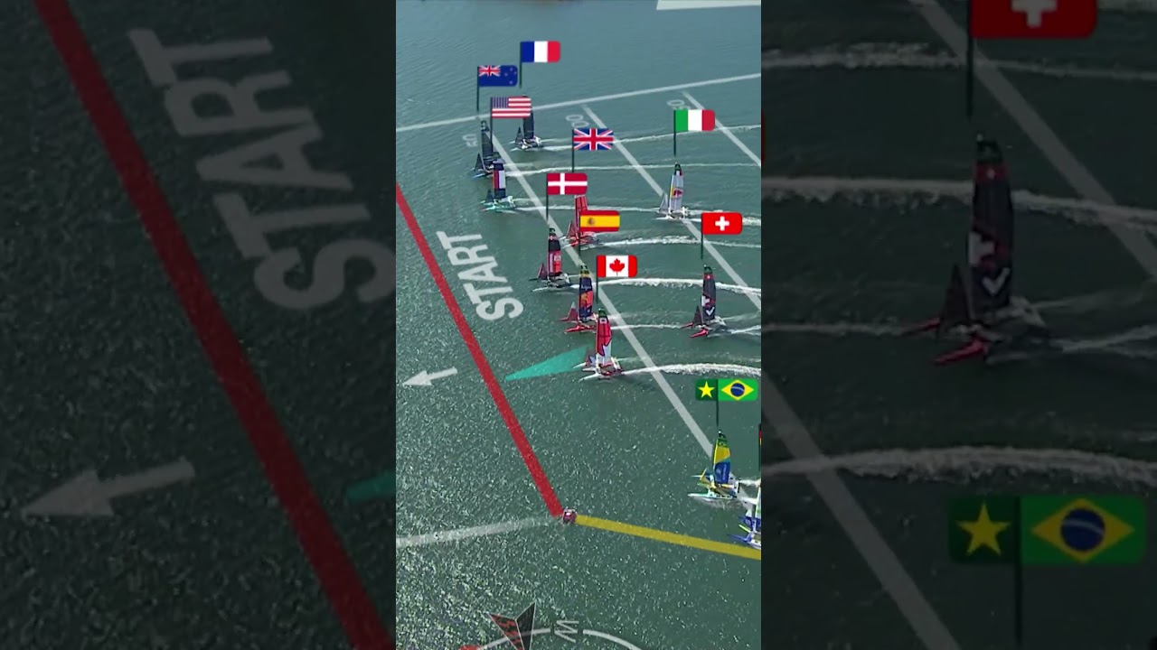 12 BOATS RACING FOR THE FIRST TIME IN #SailGP 🥳