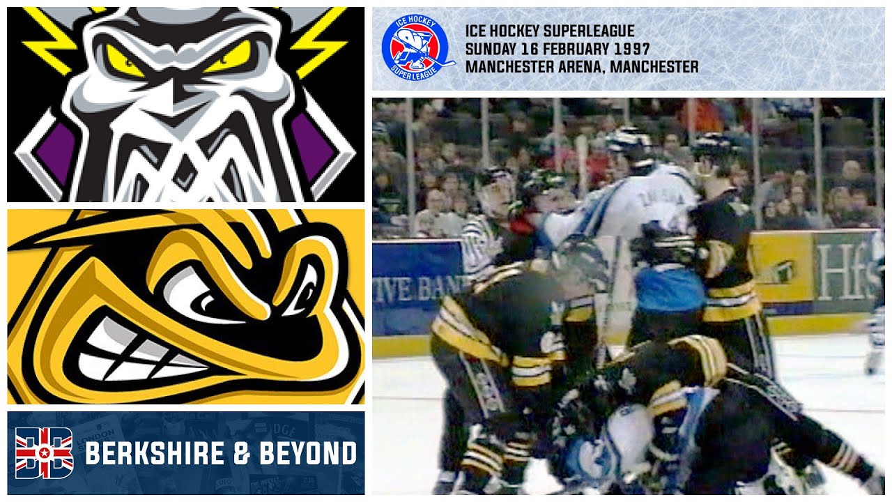 Manchester Storm vs. Bracknell Bees | 16 February 1997 | Ice Hockey Superleague