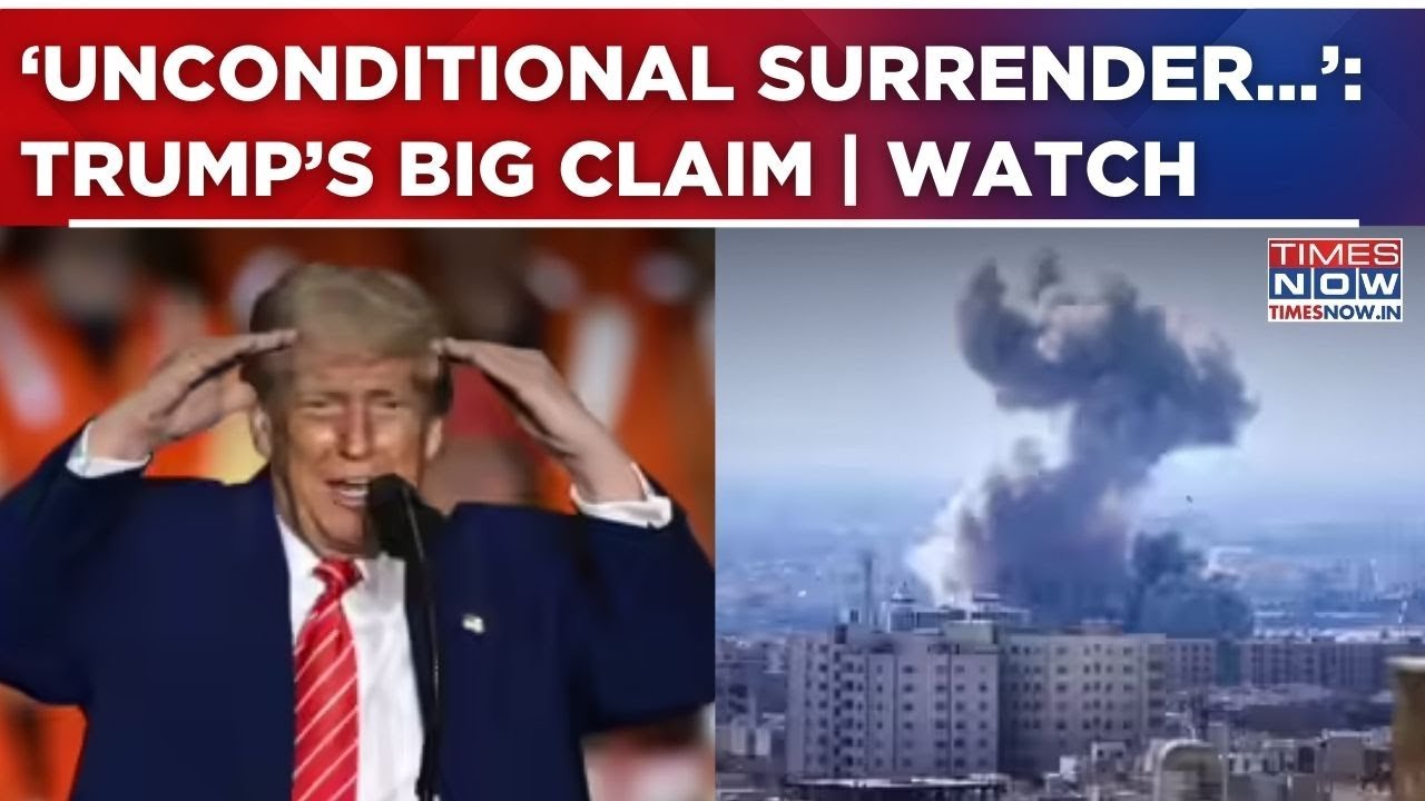 Trump Claims Iran’s Navy, Air Force Wiped Out After US Strikes: ‘Unconditional Surrender Or Nothing’