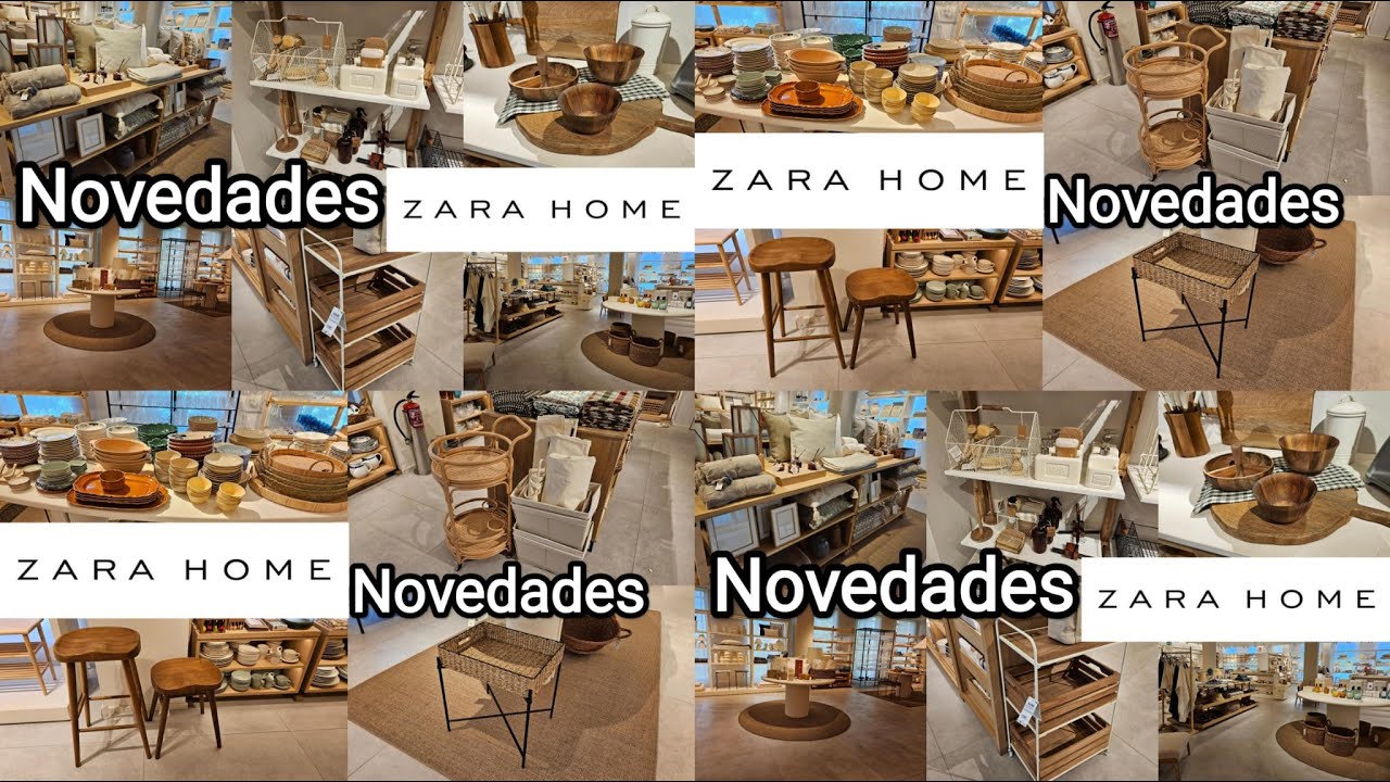 Zara Home NOVEDADES para Casa Tendencias Inspírate a Decorar Elegancia en el Hogar Cocina Muebles