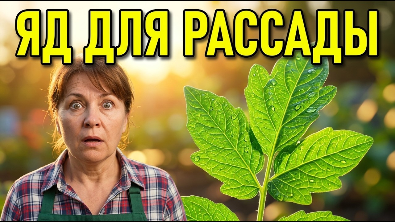 Почему рассада ЖЕЛТЕЕТ после пикировки и как это исправить за ночь