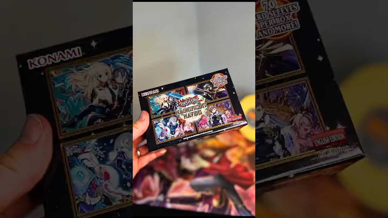 OPENING YU-GI-OH!: MAGNIFICENT MAVENS #yugioh #asmr #asmropening #asmrunboxing