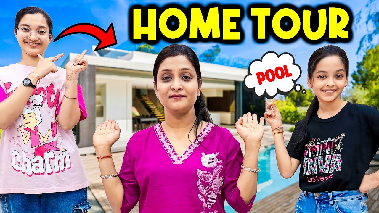 HOME TOUR 2025 🏠😱 | Jinni & Mummy Ka Reaction 💖