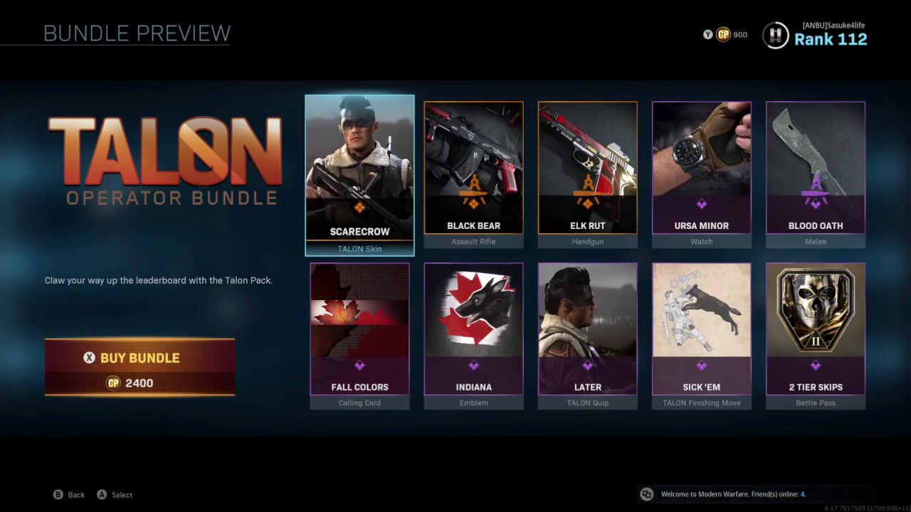 NEW Talon Operator Bundle | Modern Warfare