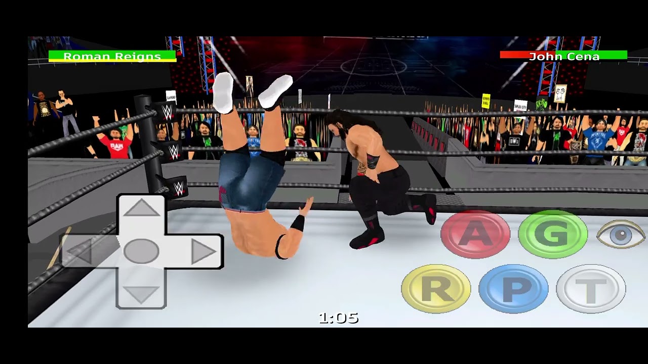 WR3D22 roman reigns vs John Cena to the death