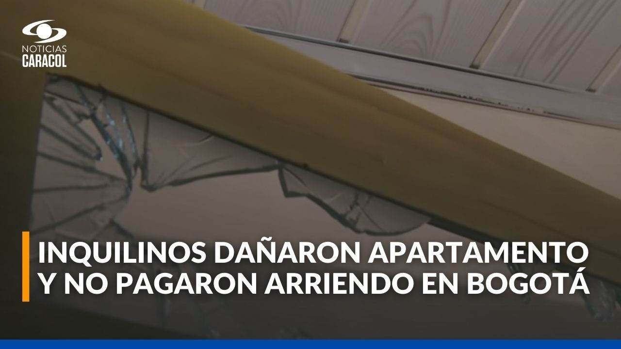 Propietaria denuncia que inquilinos dejaron destruido su apartamento tras meses sin pagar arriendo