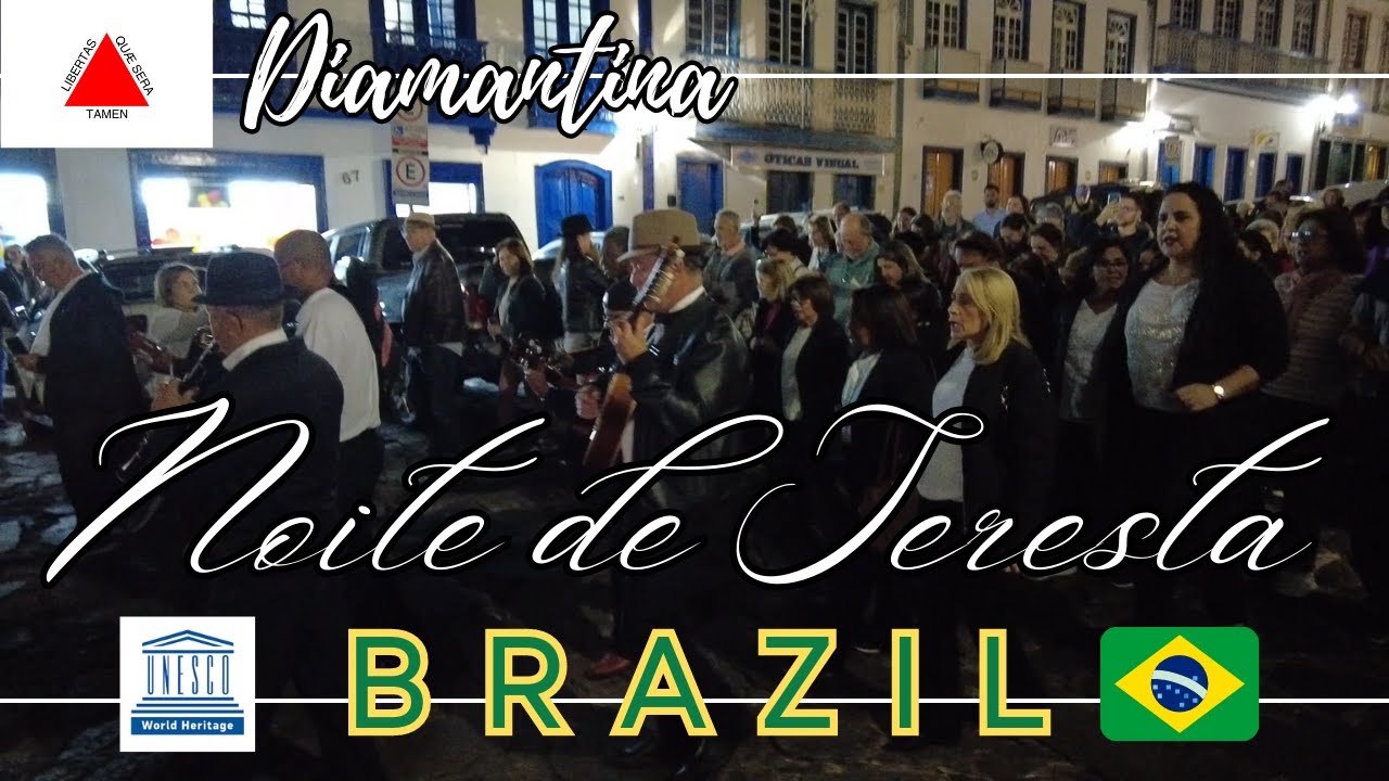Noite de Seresta em Diamantina, Minas Gerais, Brasil, Patrimônio da Humanidade pela Unesco