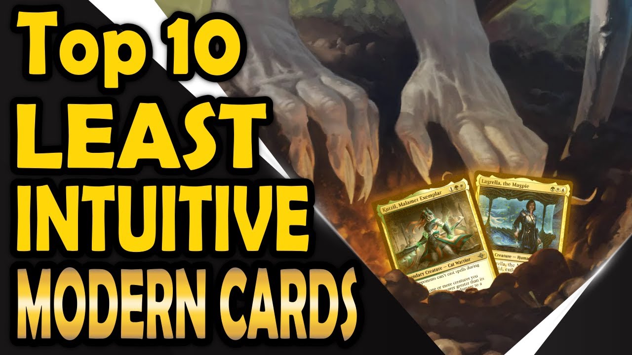 Top 10 Least Intuitive Modern Cards & Mechanics