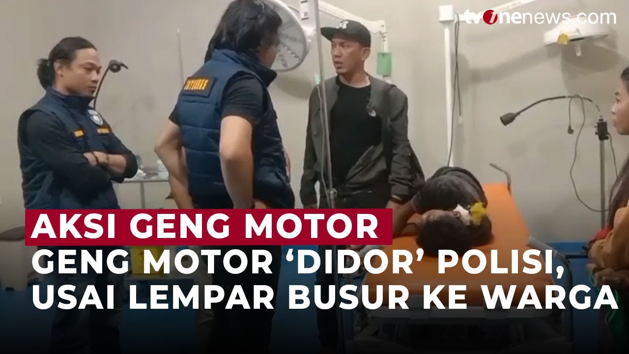 Geng Motor Ngamuk! Buruh Bangunan Jadi Sasaran Busur, Dua Pelaku Didor Polisi! | OneNews Update