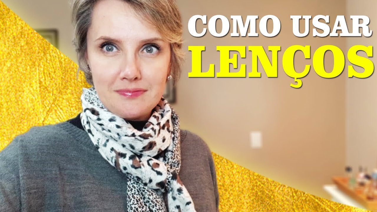 Como usar lenços - Inverno 2019