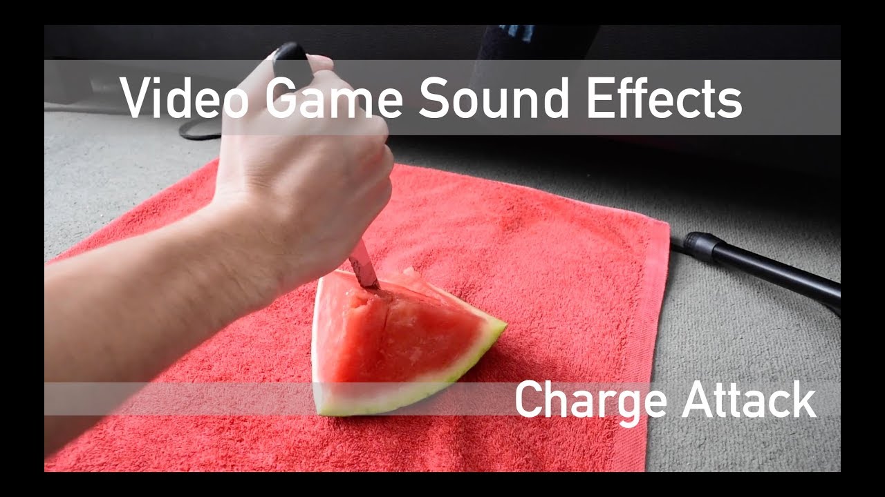 VIDEO GAME SOUND EFFECTS // Charge Attack