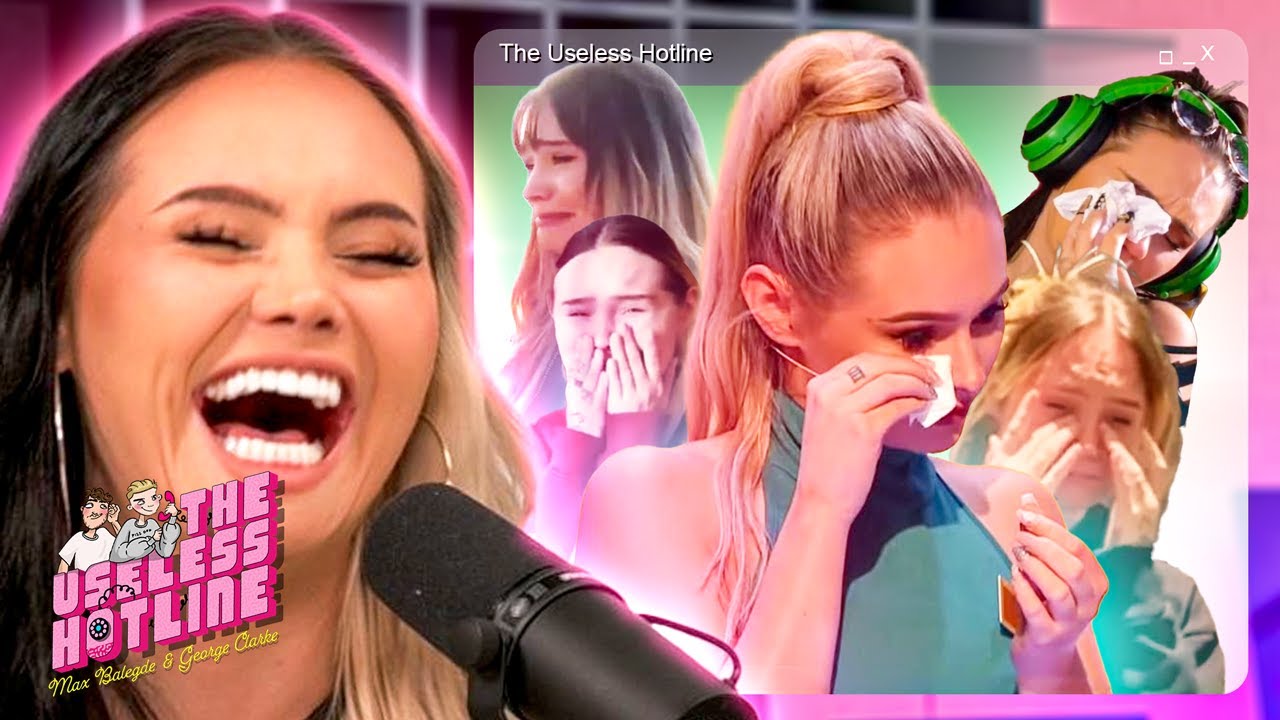 Talia Reacts To Her Crying Compilation