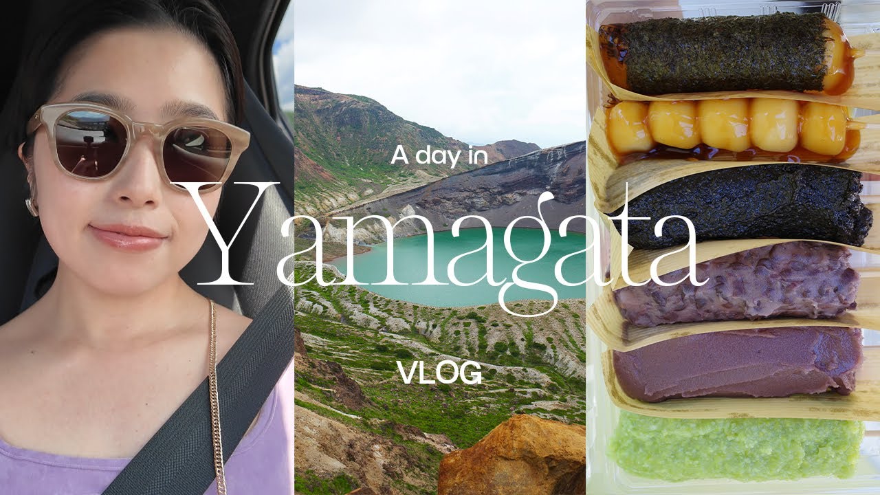 【旅行vlog】山形｜蔵王・お団子・お寺・お買い物・初アフレコ🍒