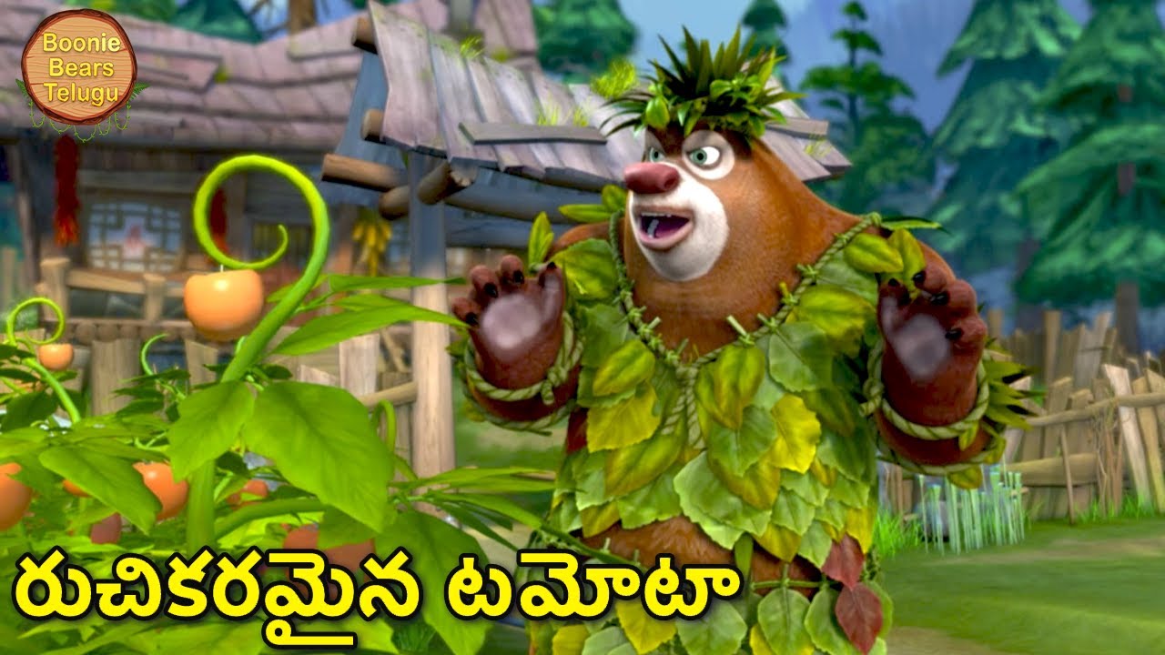 రుచికరమైన టమోటా | New Animated Cartoon Story | Boonie Bears Big Magic | Boonie Bears Telugu