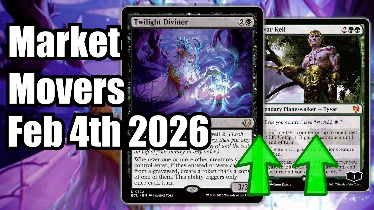 Главные события на рынке MTG — 4 февраля: карты Commander и Standard на подъеме! Twilight Diviner!