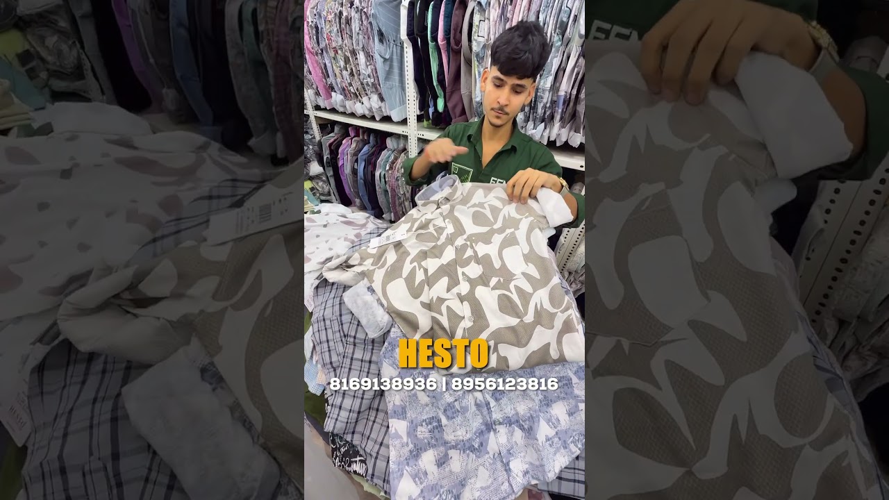 Hesto Shirts / Manish Market Dadar / Shirt Wholesale Market