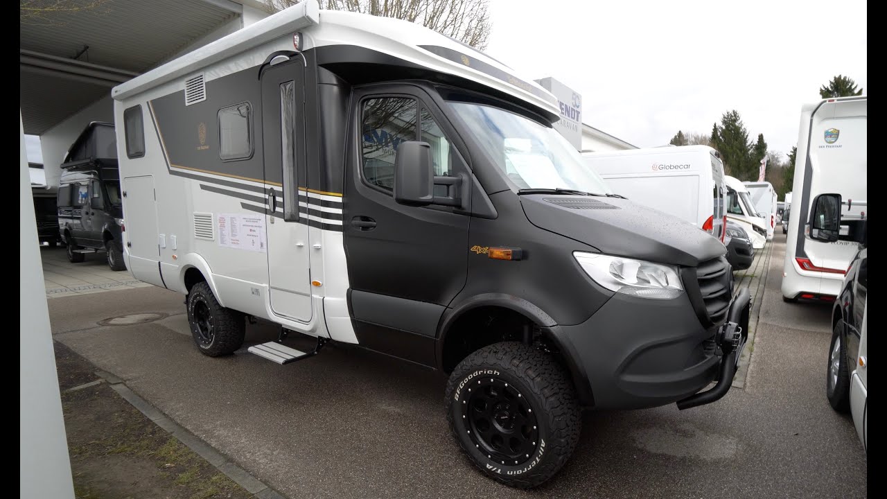 Weltpremiere: Hymer Wohnmobile MLT 580 4x4 Crossover 2022 Delta 4x4 Offroad Mercedes Sprinter