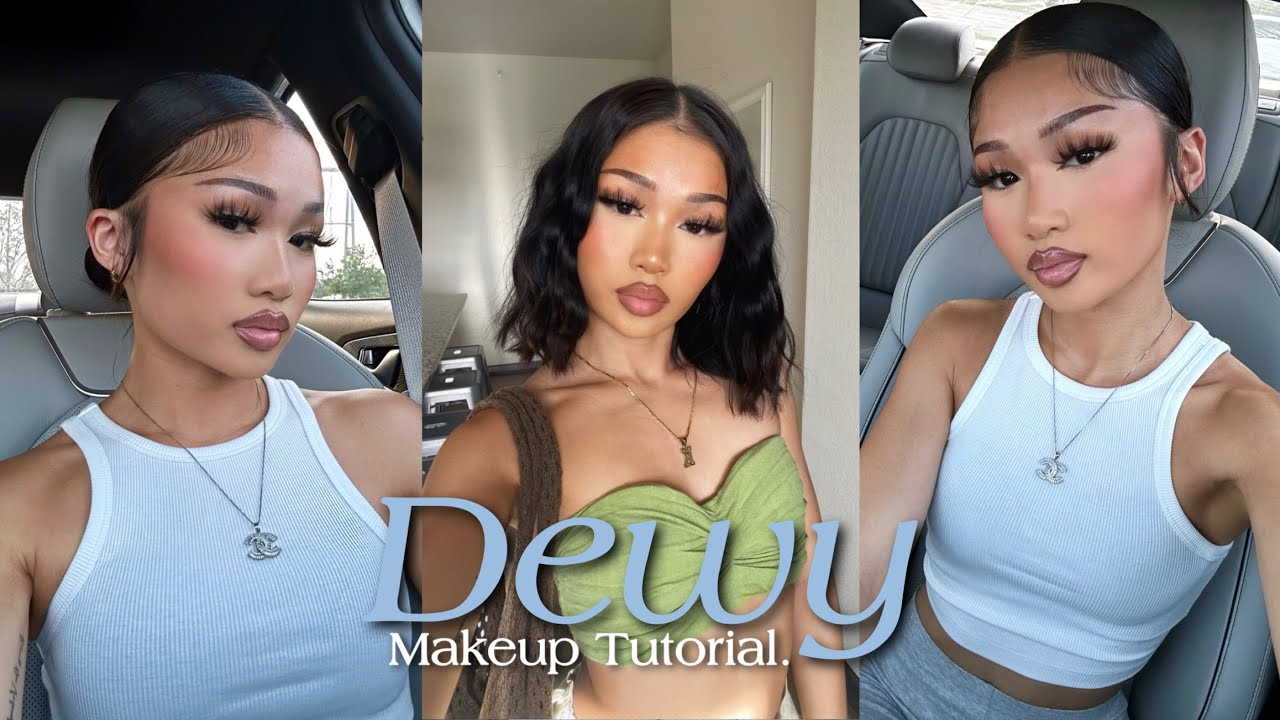 Урок по макияжу Dewy