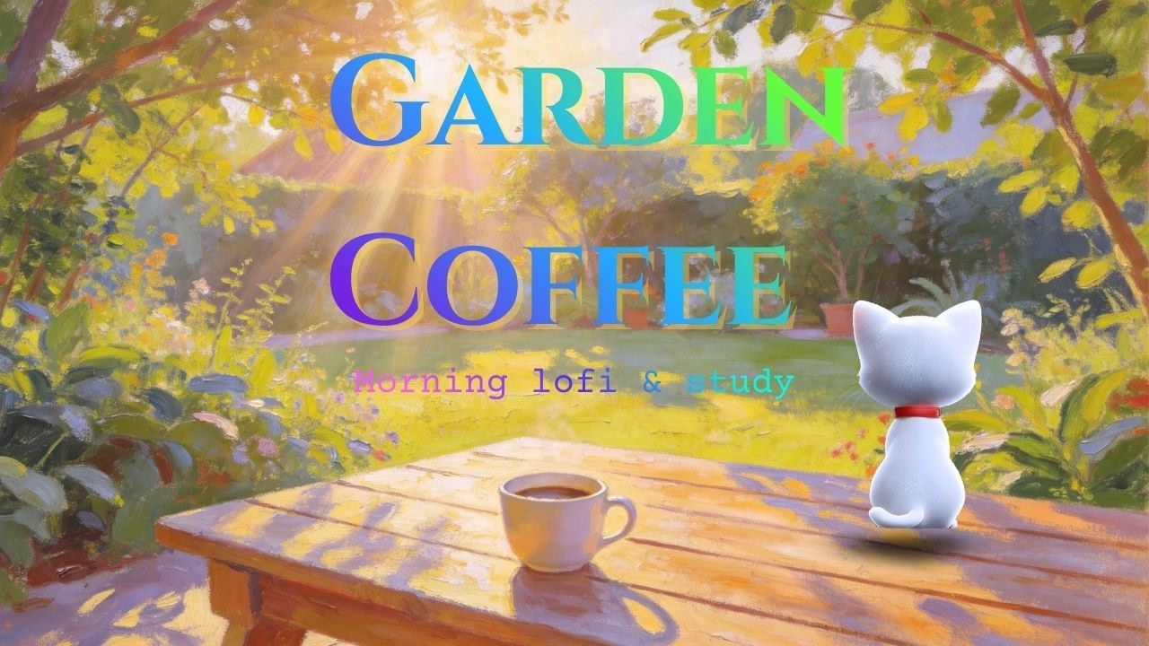 Loku Morning Beats ☀️ Garden Coffee Morning | เพลง Lofi เช้าสงบ ใจเบา เริ่มวันใหม่ (1 Hour)