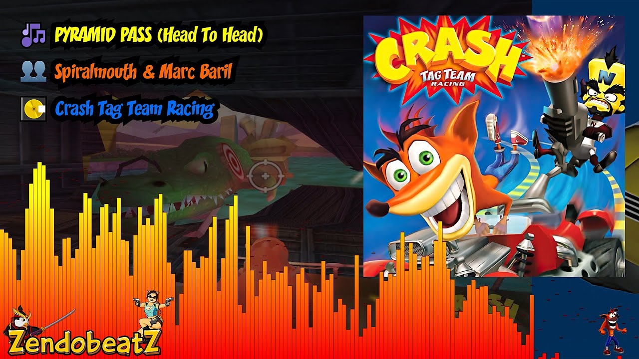 ▶ Pyramid Pass (Head To Head) - Crash Tag Team Racing - Spiralmouth & Marc Baril