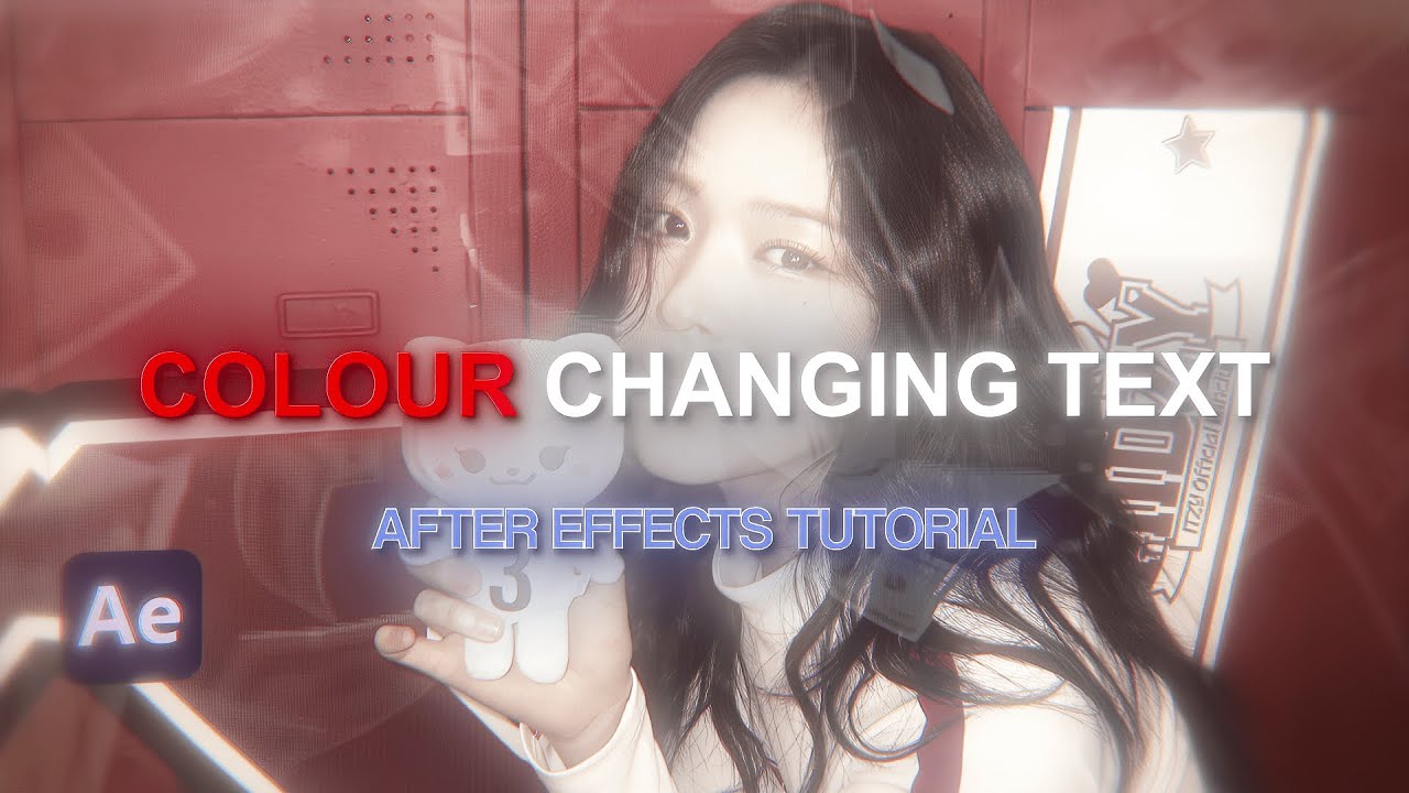VIRAL TEXT COLOUR CHANGE II AFTER EFFECTS TUTORIAL