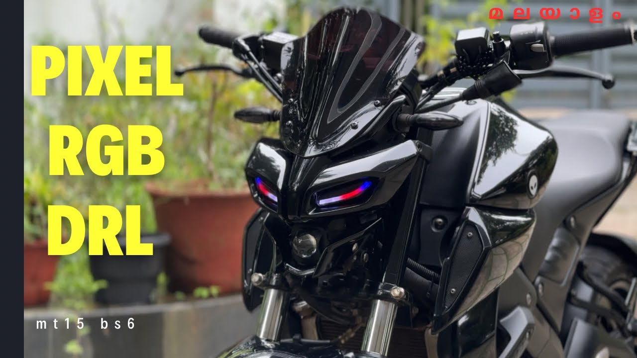 Pixel drl on mt15 || mobile control || Detailed video || Malayalam