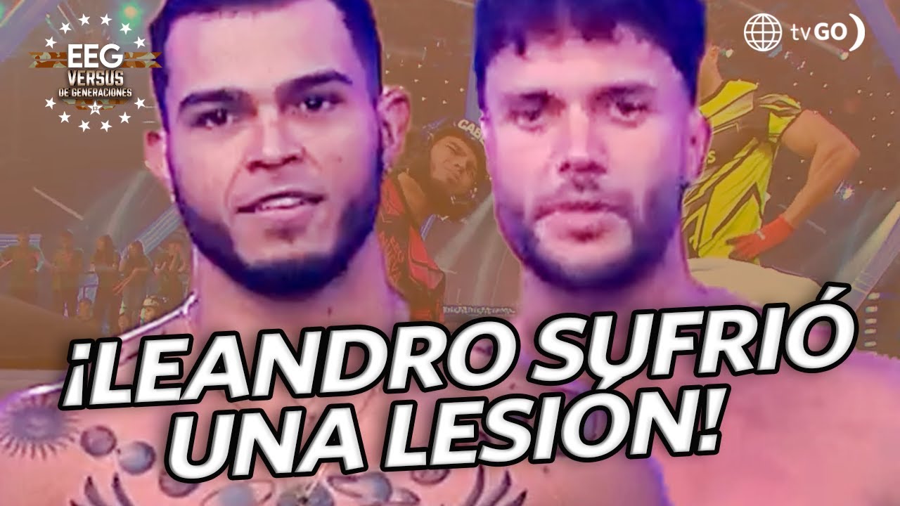 EEG Versus de Generaciones: Leandro sufrió una lesión durante la competencia