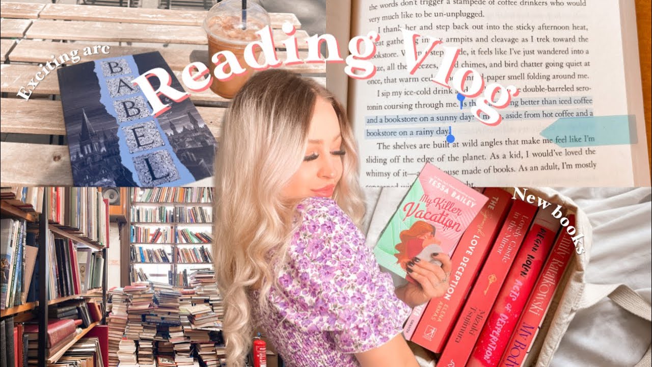 exciting arcs, meeting Cassandra Clare & working at the bookstore 🎟 weekly reading vlog