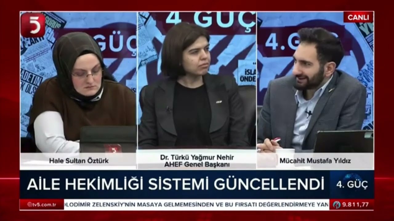 AHEF Başkanı Dr. Türkü Yağmur Nehir @TV5televizyon 'da Aile Hekimlerinin Sorunlarını Anlattı