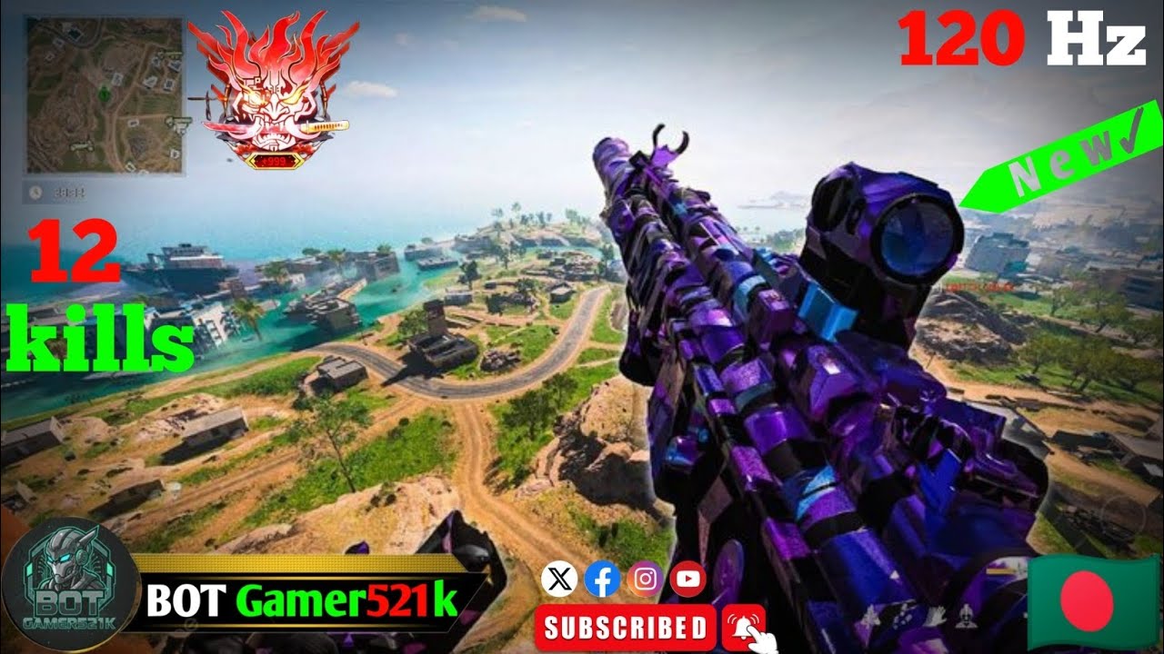 অল্প একটু জন্য ম্যাচটা win নিতে পারলাম না🥹 12 kills🔫 Bloodstrike gaming video from Bangladesh 