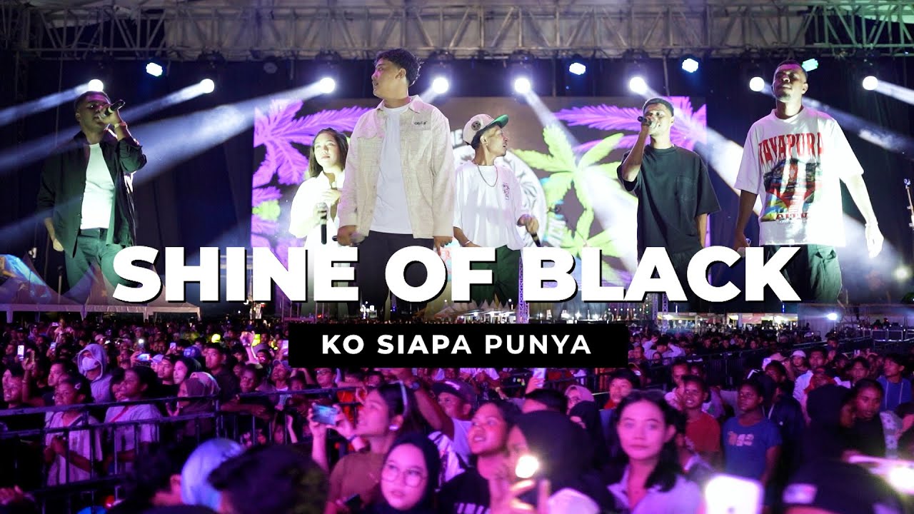 Shine Of Black - Ko Siapa Punya | Live at HUT Mimika, Timika Papua