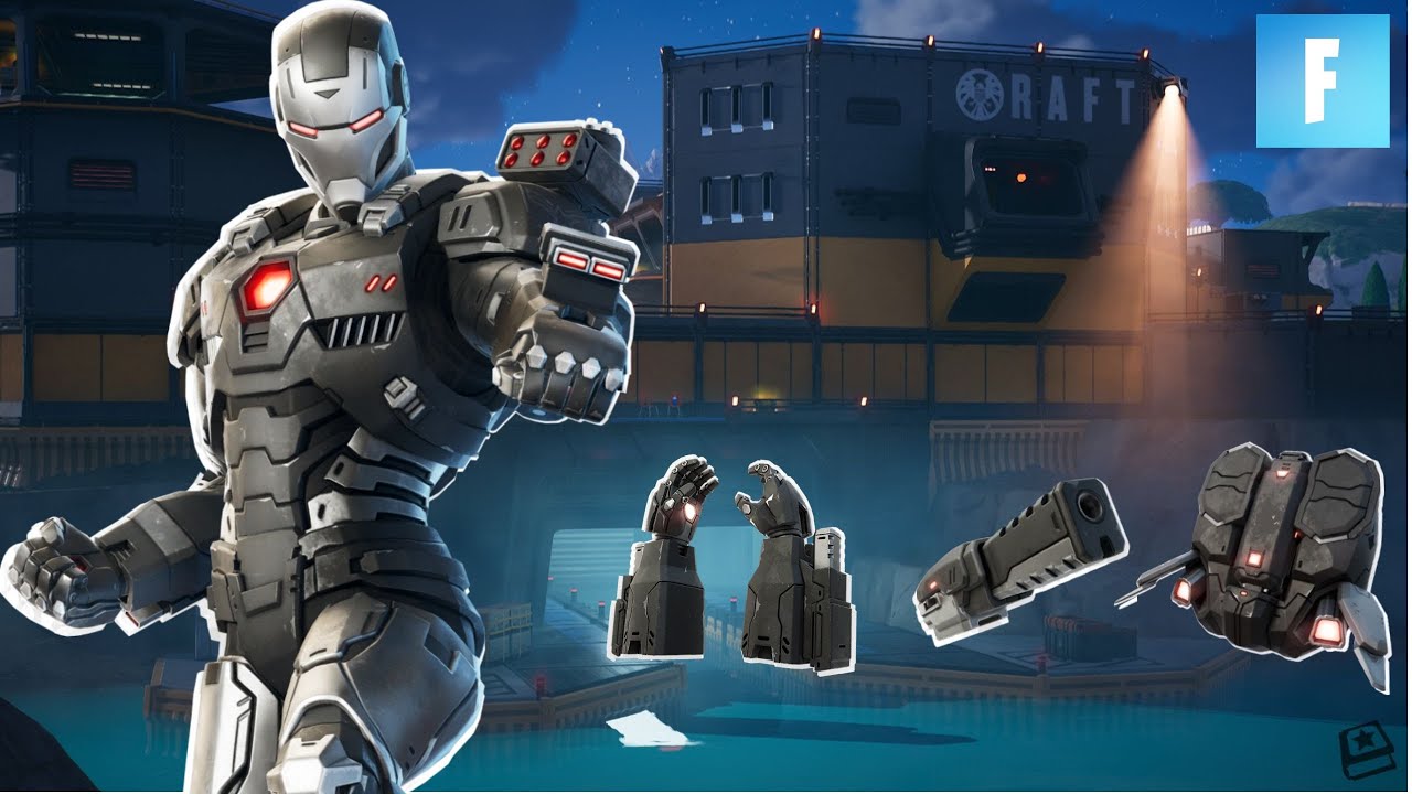 Gameplay Full War Machine sur Fortnite (avec les pouvoir + Top 1) no commentary