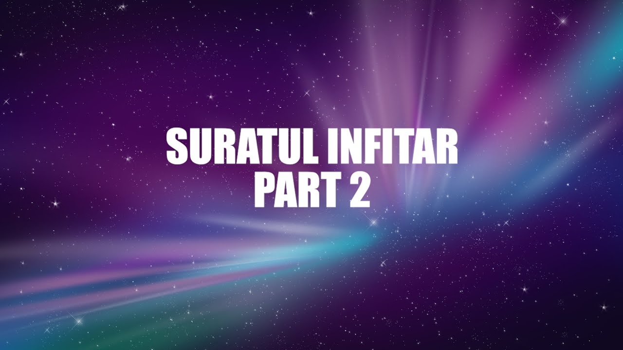 Suratul Infitar Part 2