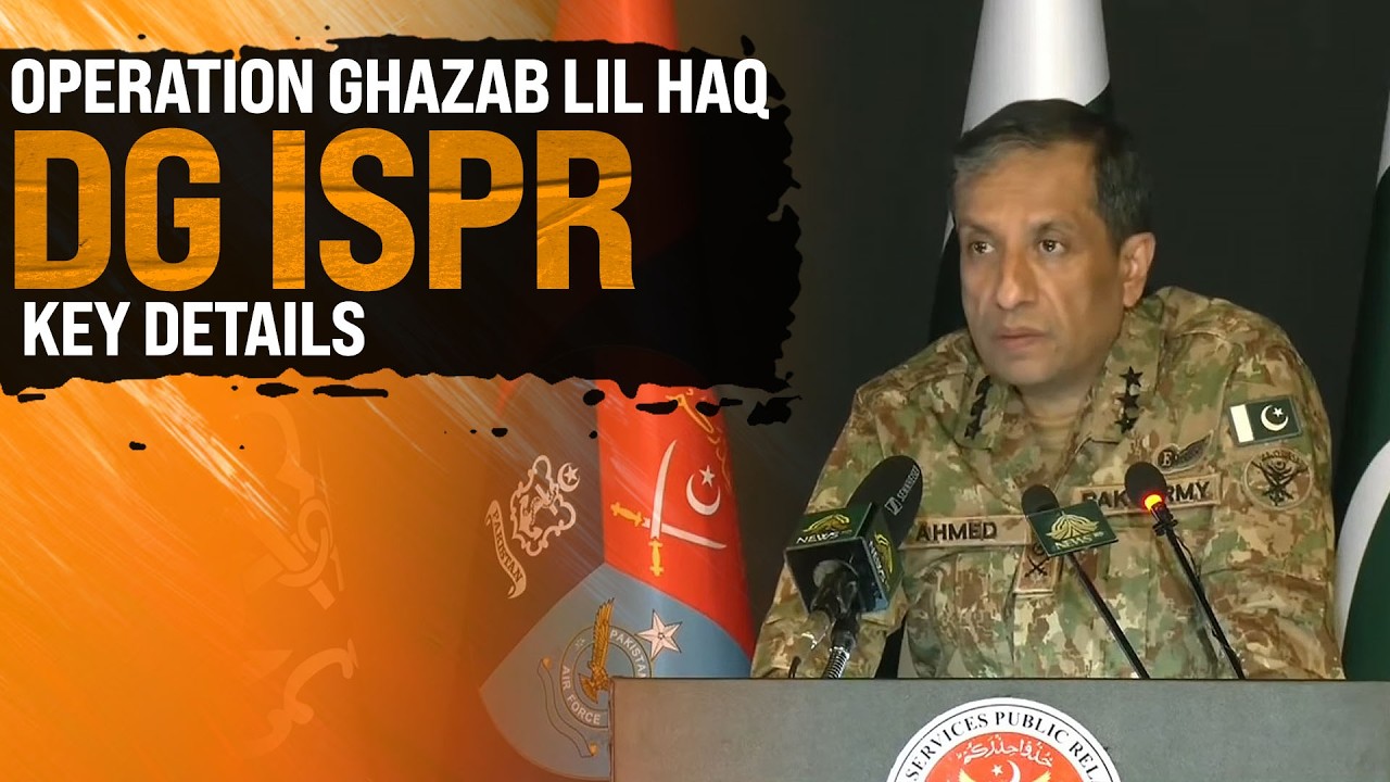 Operation Ghazab Lil Haq: DG ISPR Shares Key Details After Afghan Border Escalation
