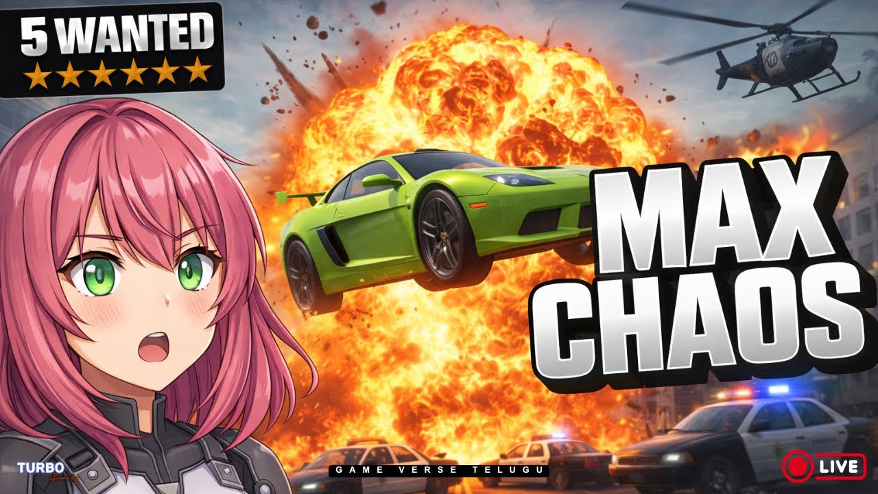 🔴GTA V  Live Shorts | Epic Gameplay || RTX 4060 #gtav #gtalive #gameversetelugu