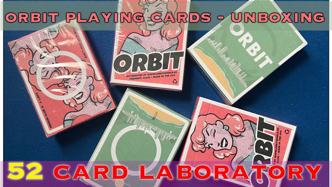 Lets go into ORBIT w/ ORBIT CC Second Edition private stock - Unboxing & review - 52 card laboratory