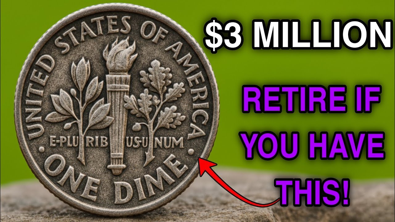 TOP 7 Most Valuable Roosevelt Dime Worth Big Money 💰- Rare USA Coins Secrets 