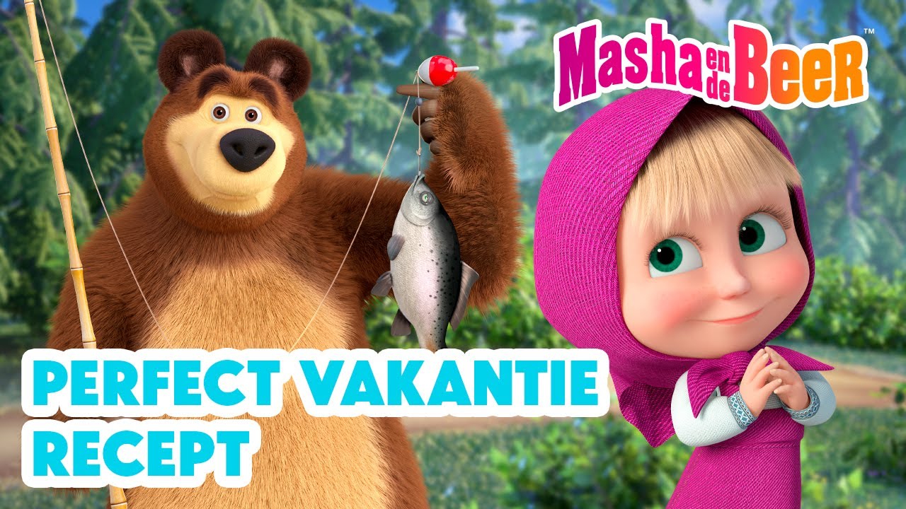 Masha en de Beer 🐻👧 Perfect Vakantie Recept 🧃🍉 Aflevering collectie 🎬