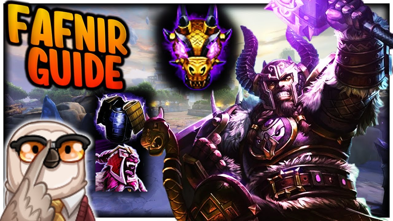 Руководство по Фафниру: Идеальная поддержка в режиме автоатаки! | Incon | Smite