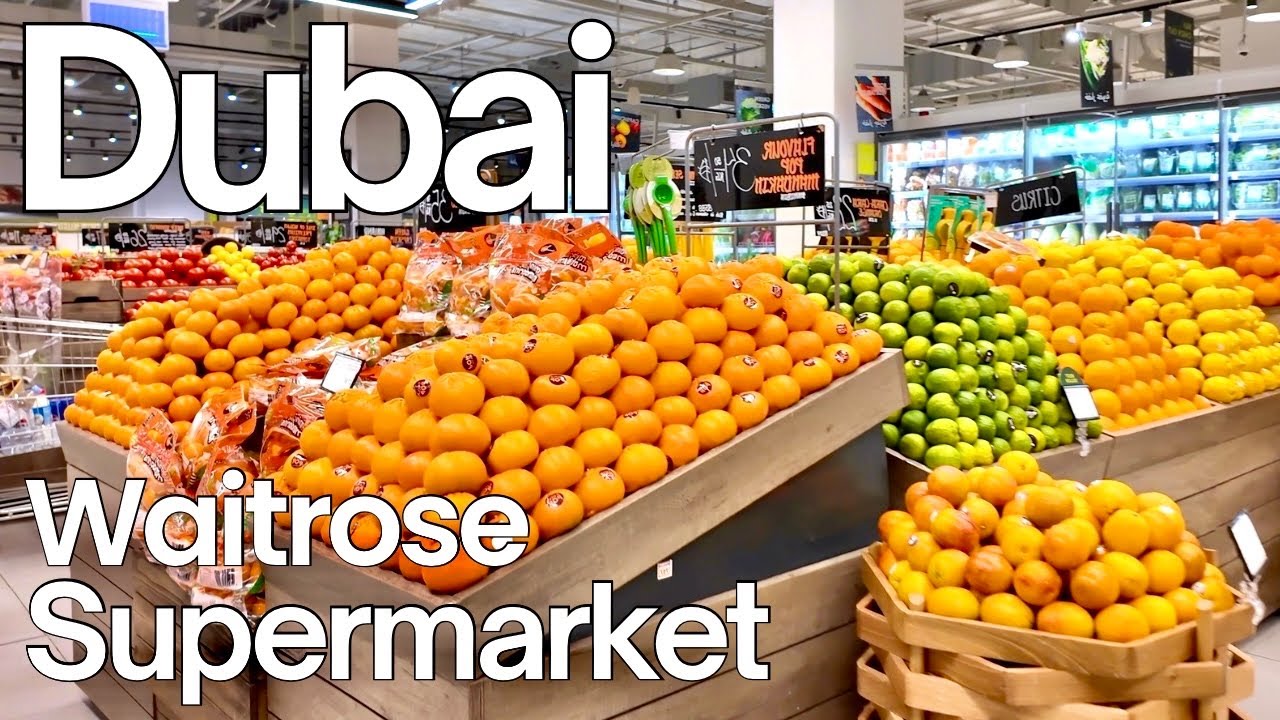 Dubai Mall, Waitrose Supermarket 🇦🇪 |4K| Dubai Mall, Waitrose Supermarket Walking Tour 2026