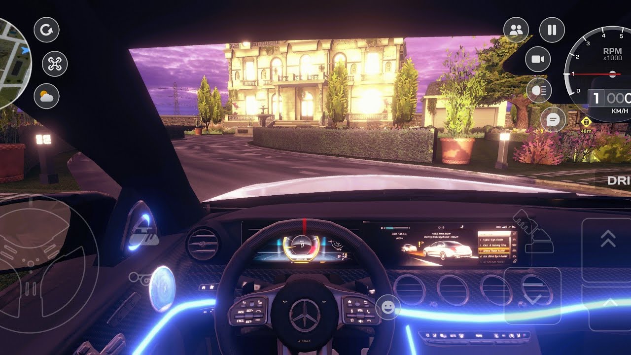 Mercedes AMG - Traffic Racer Russian Village Realistic Gameplay & Driving 