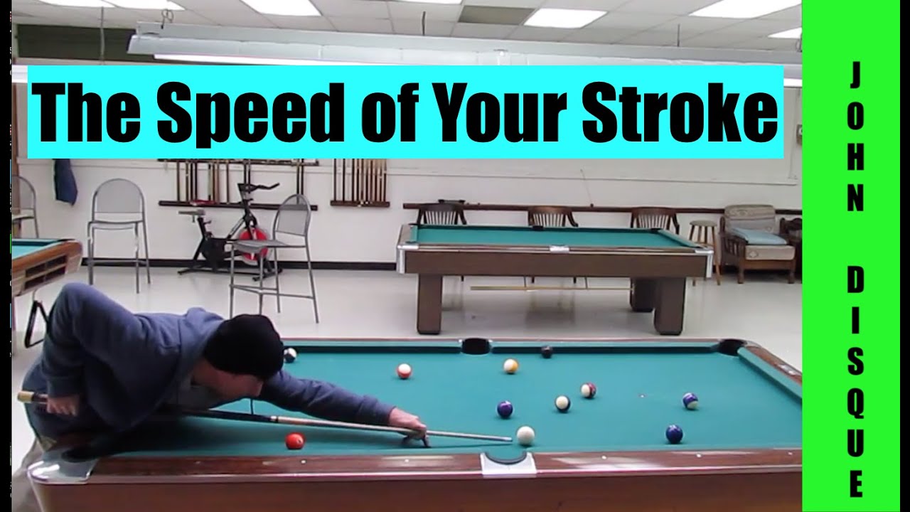 The Speed of Your Stroke