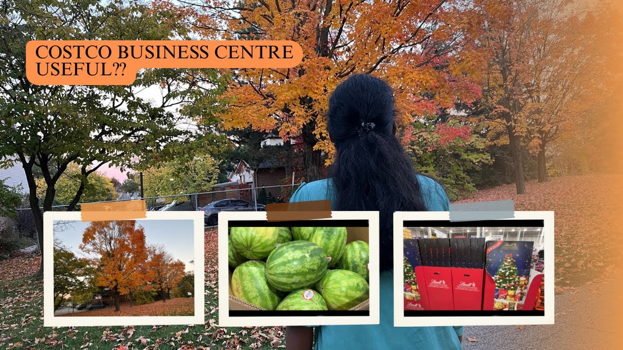 Costco Business Centre Worth ஆ இல்லையா? | கனடா Fall Season Beauty 🍂 #canada #tamil #newvlog #vlog 