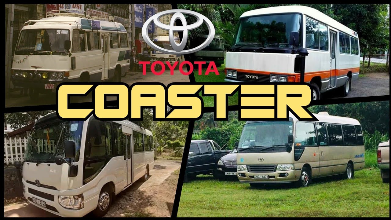 TOYOTA COASTER BUSES IN Sri Lanka | Japanese Buses