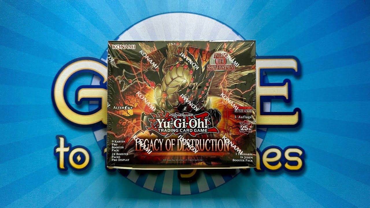 Legacy of Destruction Display Box Opening/Unboxing Yugioh Karten