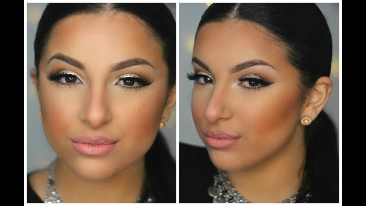 Neutral Glam Makeup Tutorial | Makeup By Leyla