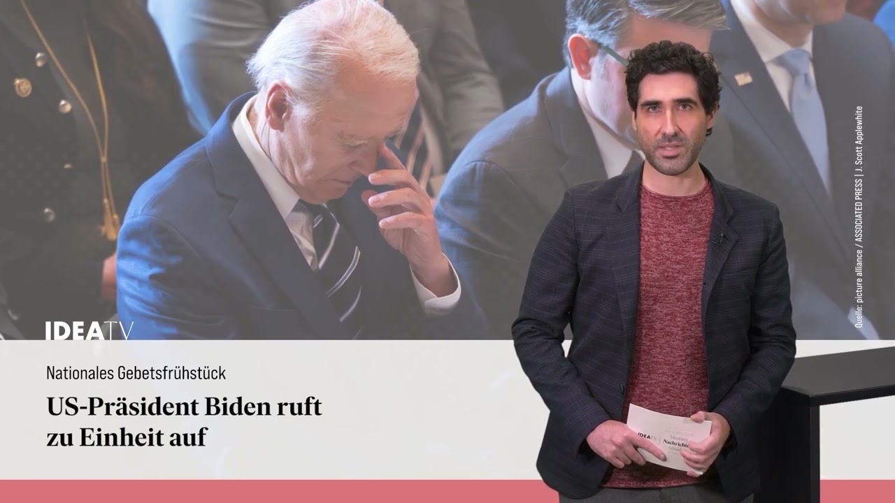IDEA TV 02 02 24 - weniger Bibelverkäufe - Nationales Gebetsfrühstück - Videospiele