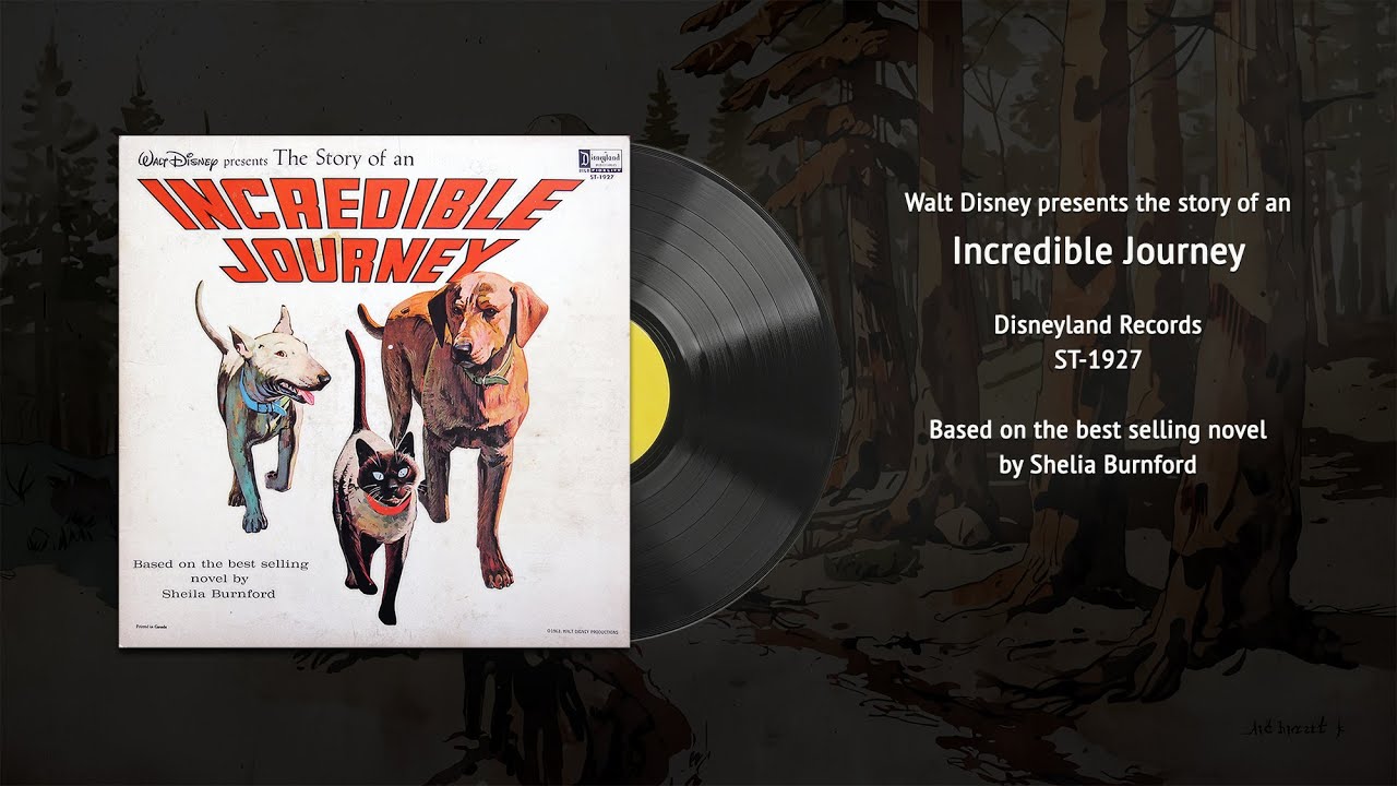 Walt Disney's Incredible Journey (ST-1927) | Vintage Disney Vinyl Restored